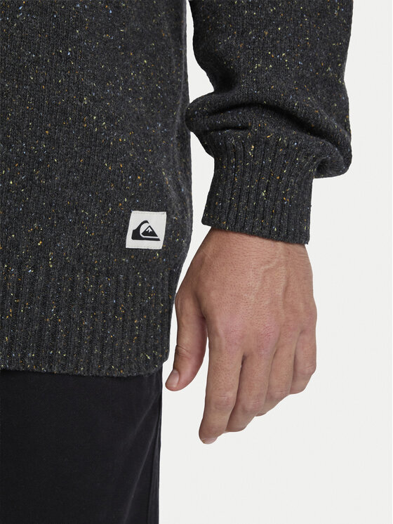 Quiksilver Quiksilver Svetr Slow Song Neppy EQYSW03325 Šedá Regular Fit