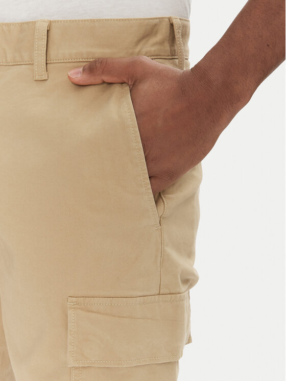 Tommy Jeans Tommy Jeans Stoffshorts Scanton DM0DM21949 Beige Regular Fit