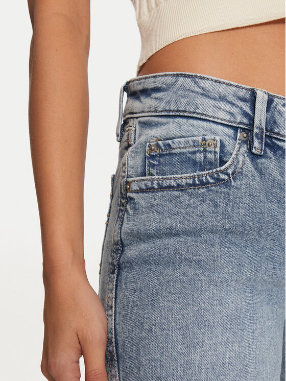 Gina Tricot Gina Tricot Jeansy 22839 Modrá Flare Fit
