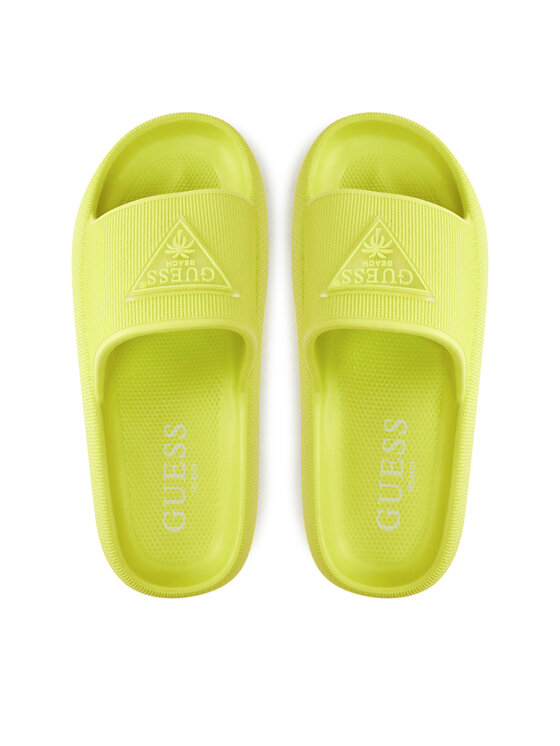 Guess Guess Παντόφλες E4GZ27 WG5X0 Πράσινο
