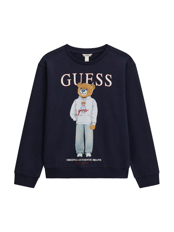 Guess Hanorac L6YQ07 K4049 Bleumarin Regular Fit