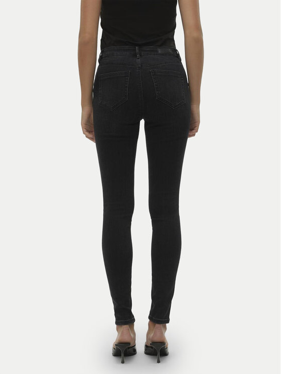 Vero Moda Vero Moda Jeansy Flash 10298722 Černá Skinny Fit