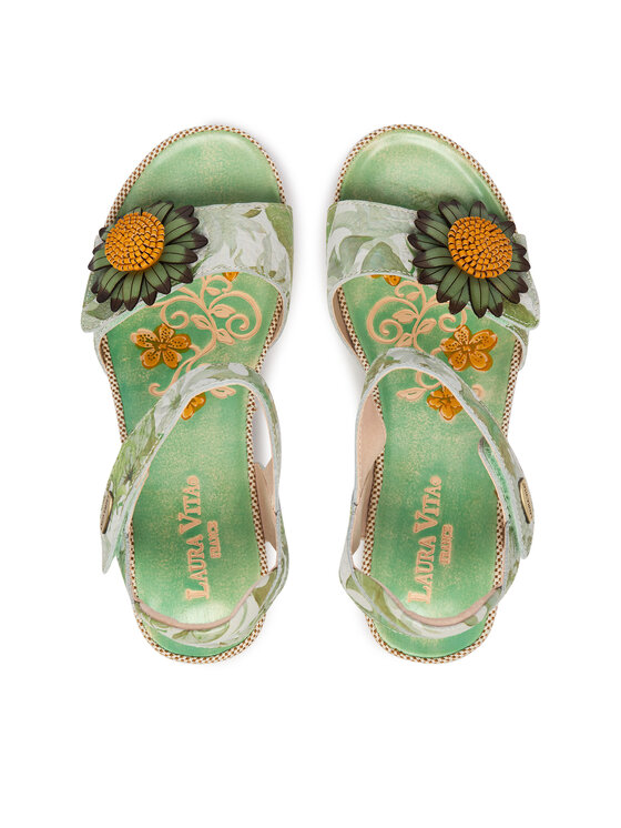Laura Vita Laura Vita Босоніжки Barry 36 Зелений