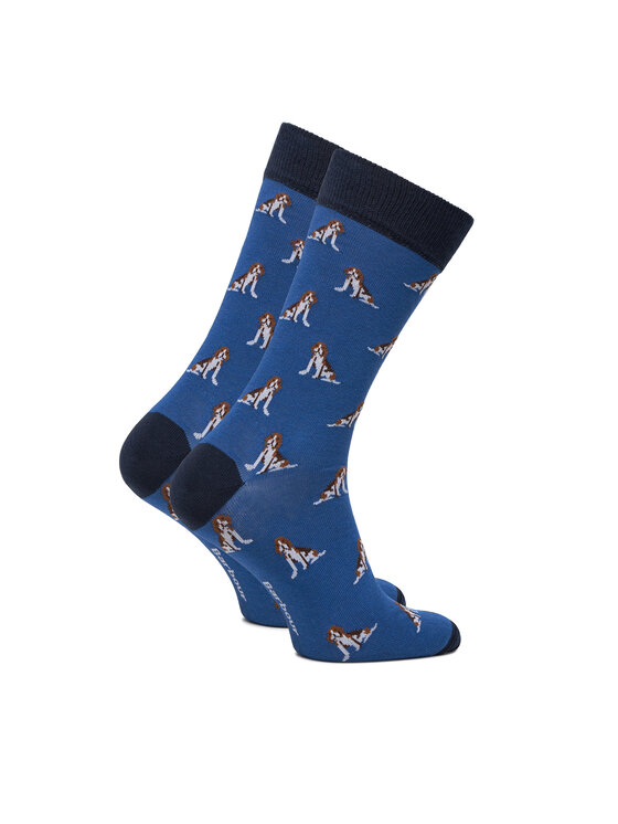 Barbour Barbour 3er-Set hohe Herrensocken Beagle Dog MGS0070BL71 Blau