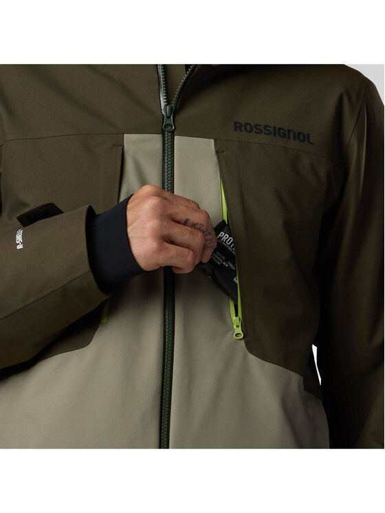 Rossignol Rossignol Kurtka narciarska M Velika Insulated Ski Jacket Zielony Regular Fit
