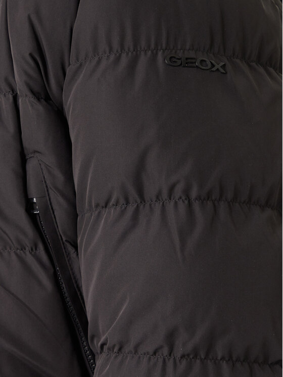 Geox Geox Kurtka zimowa Pieve M5628N T3270 F9000 Czarny Regular Fit
