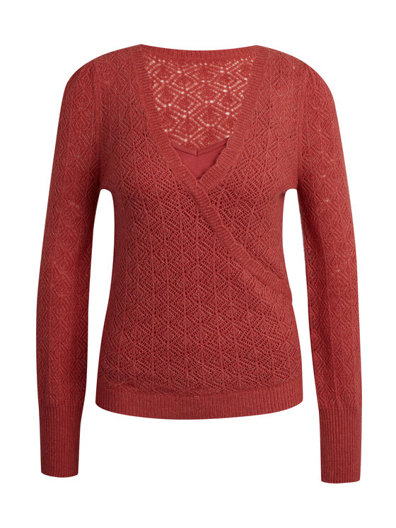 Orsay Orsay Sweter 507520751000__M Czerwony Regular Fit