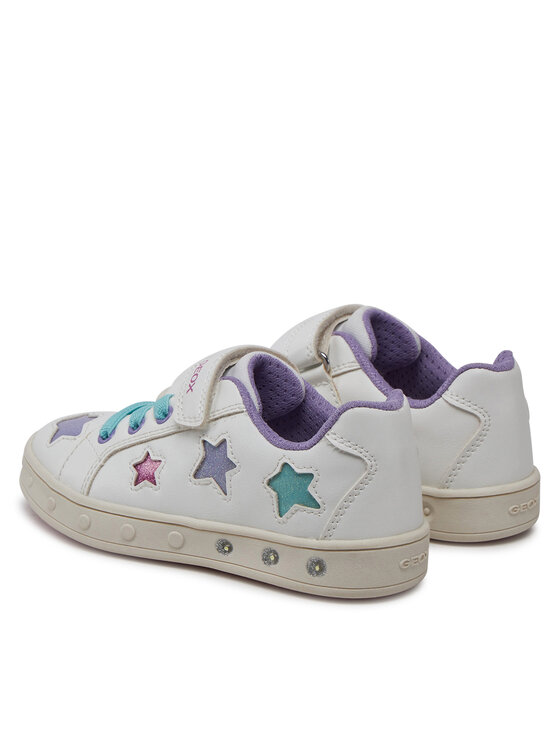 Geox Geox Tenisice J Skylin J558WB 0BCKC C0653 S Bijela