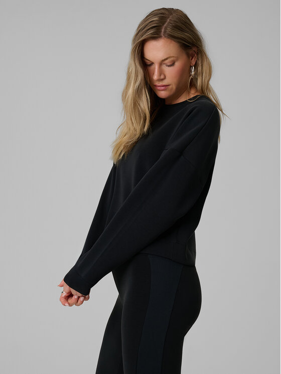 4F 4F Bluza APRES SKI Czarny Regular Fit
