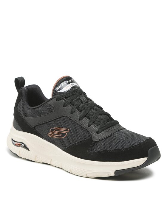 Skechers Skechers Sneakersy Servitica 232101/BLK Czarny
