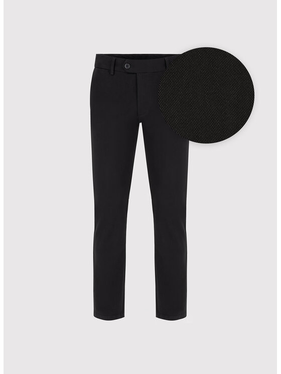 Pako Lorente Pako Lorente Chinosy P26WB-WX-002 Czarny Slim Fit