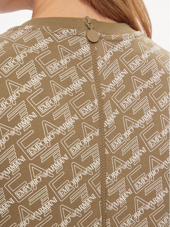 EA7 Emporio Armani EA7 Emporio Armani Літня сукня 3DTA53 TJUAZ 1731 Коричневий Regular Fit