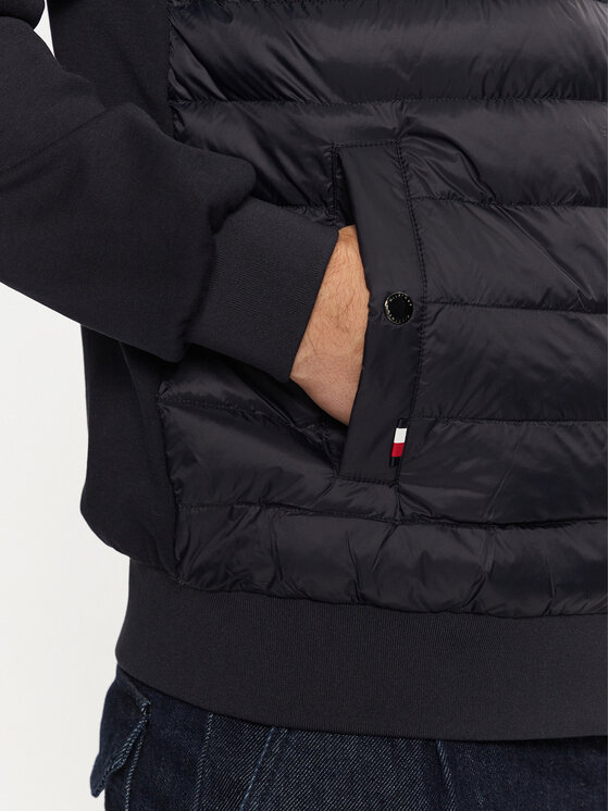Tommy Hilfiger Tommy Hilfiger Kevad-sügis jope MW0MW37461 Tumesinine Regular Fit
