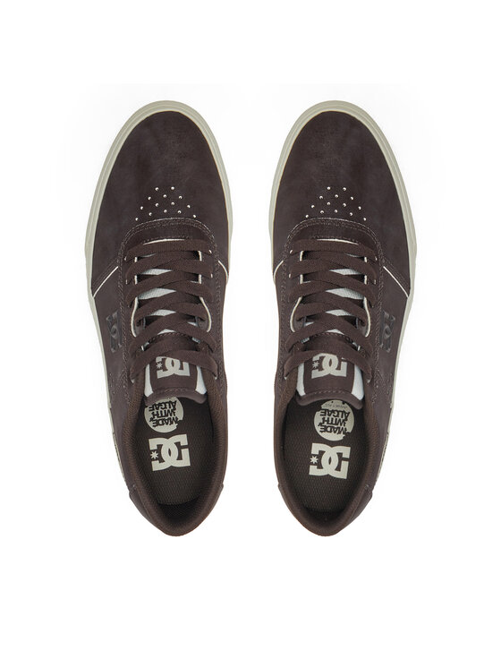DC Shoes DC Shoes Sneakersy Teknic Le ADYS300786-CBB Hnědá
