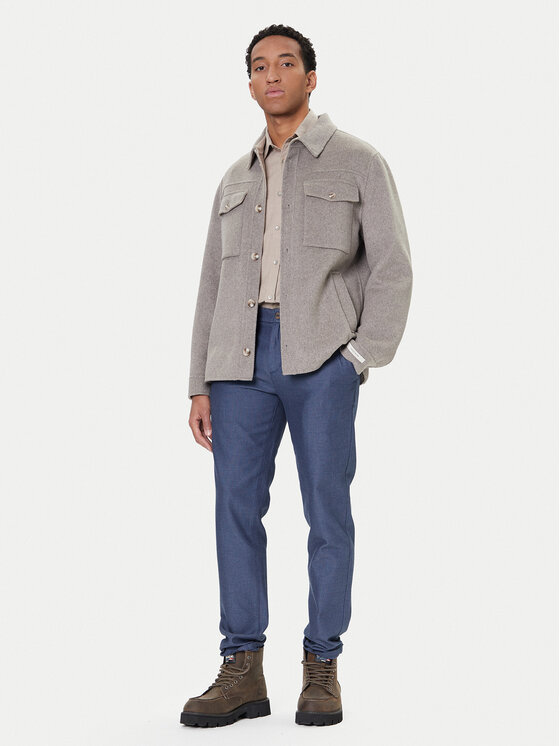 Mustang Mustang Chino Daytona 1017075 Plava Slim Fit