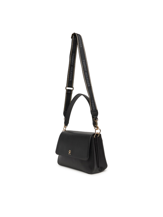 Tommy Hilfiger Tommy Hilfiger Torbica Th Joy Shoulder Bag AW0AW16815 Crna