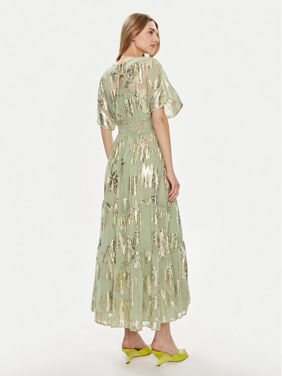 YAS YAS Rochie cocktail Dasha 26032865 Verde Regular Fit