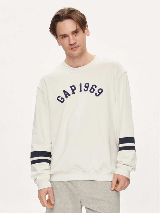 Gap Mikina 664496-00 Écru Regular Fit