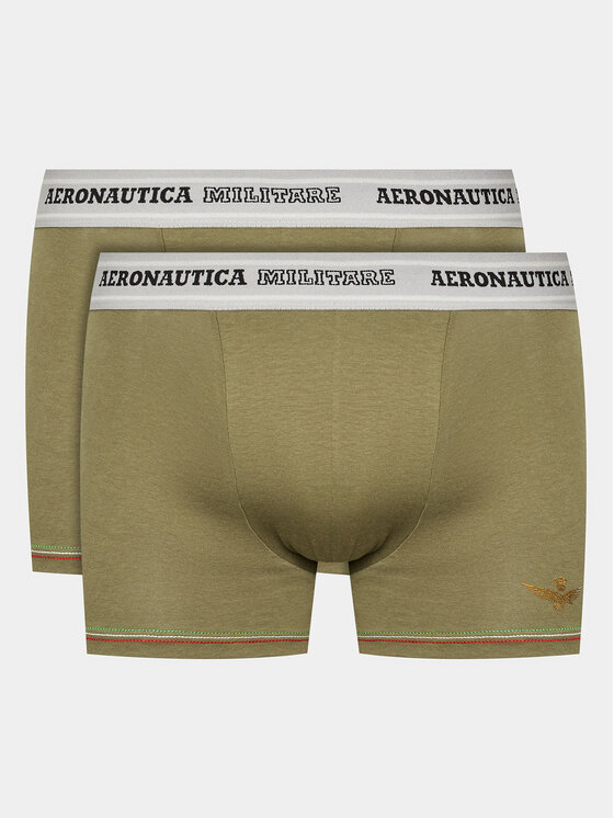 Aeronautica Militare Aeronautica Militare Set od 2 para bokserica AM1UBX003 Zelena