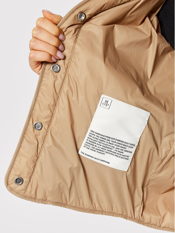 Marc O'Polo Marc O'Polo Pārejas jaka 201 0824 70079 Bēšs Relaxed Fit