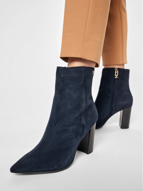 Tommy Hilfiger Botki Essential Suede 