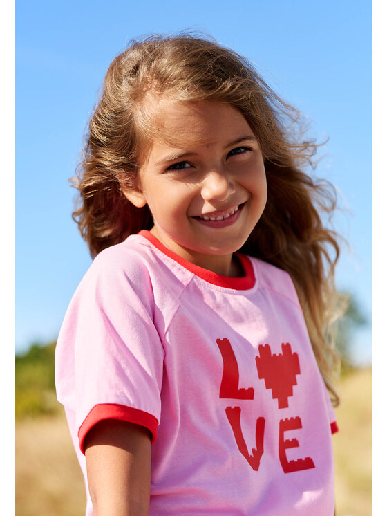 LEGO LEGO T-Shirt 11011354/449 Różowy Regular Fit
