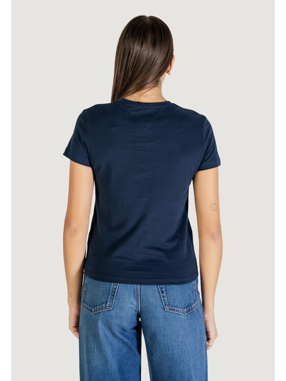 Tommy Jeans Tommy Jeans T-Shirt DW0DW21842 Μπλε Casual Fit