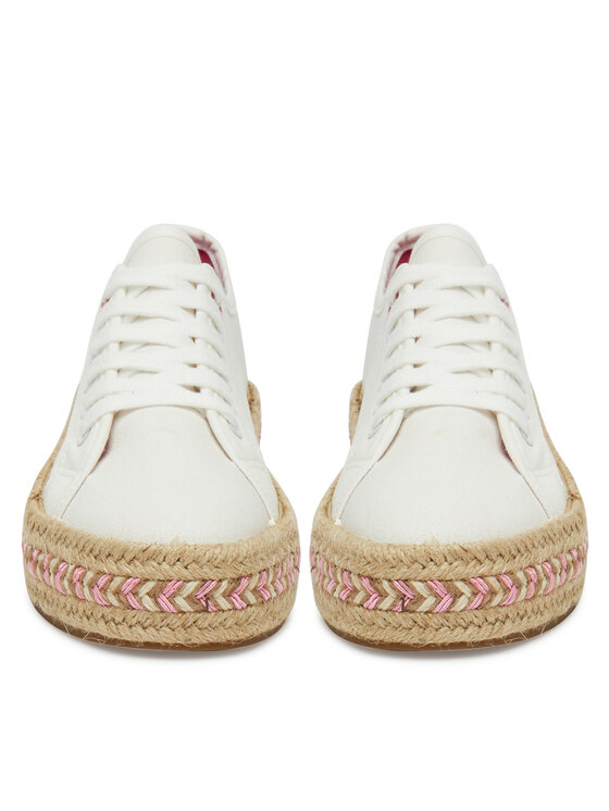 DeeZee DeeZee Espadrile ZYKS306 Alb