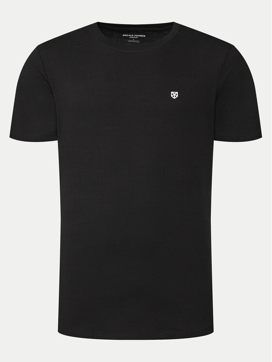 Jack&Jones Jack&Jones Тишърт Brody 12190468 Черен Regular Fit