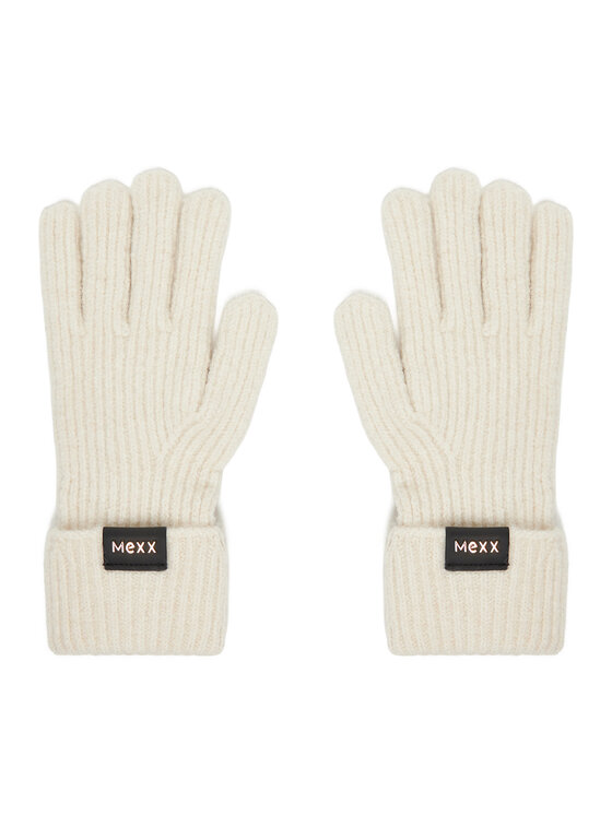 MEXX MEXX Ръкавици CEO-MEXX-W6-001-AW25 Екрю