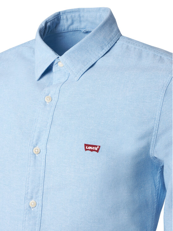 Levi's® Levi's® Marškiniai Ls Battery Hm 86625-0005 Žydra Slim Fit