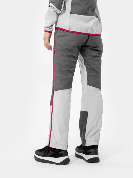 4F 4F Pantaloni da sci H4Z22SPDTR063-22S Nero Regular Fit