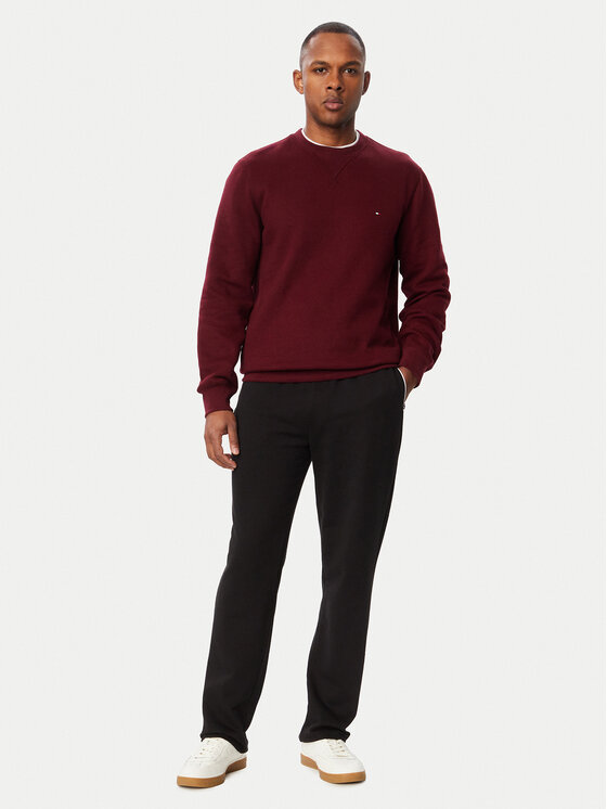 Tommy Hilfiger Tommy Hilfiger Долнище анцуг MW0MW44991 Черен Regular Fit