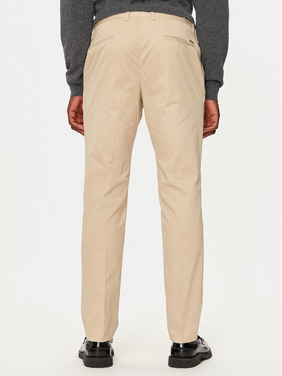 BOSS Boss Stoffhose C-Genius-Dtl-243F 50527920 Beige Slim Fit