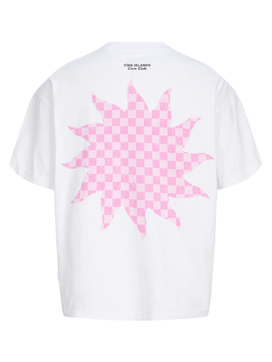 Jack & Jones Jack & Jones Marškinėliai Solana 12296270 Balta Loose Fit