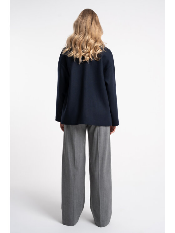 CLICK CLICK Μπουφάν μεταβατικό 71-0101 Σκούρο μπλε Comfortable Fit