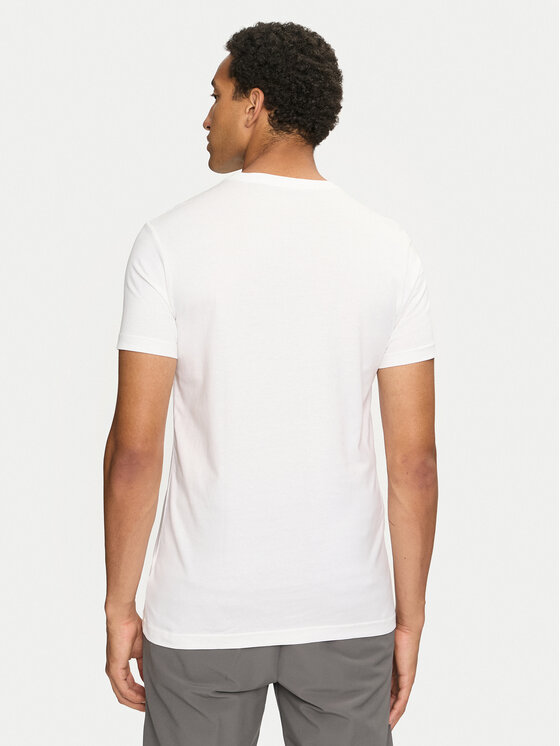 Calvin Klein Jeans Calvin Klein Jeans T-shirt Metallic Box J30J325686 Bijela Slim Fit
