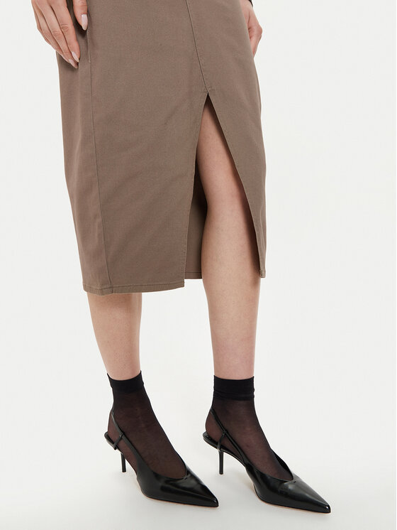 Gina Tricot Gina Tricot Футболка 21287 Сірий Slim Fit