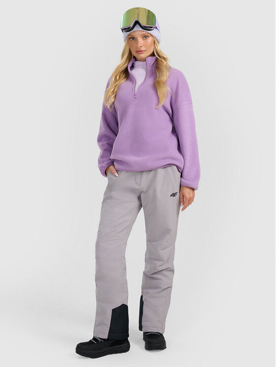4F 4F Polar SKI UNDERWEAR Fioletowy jasny Oversize