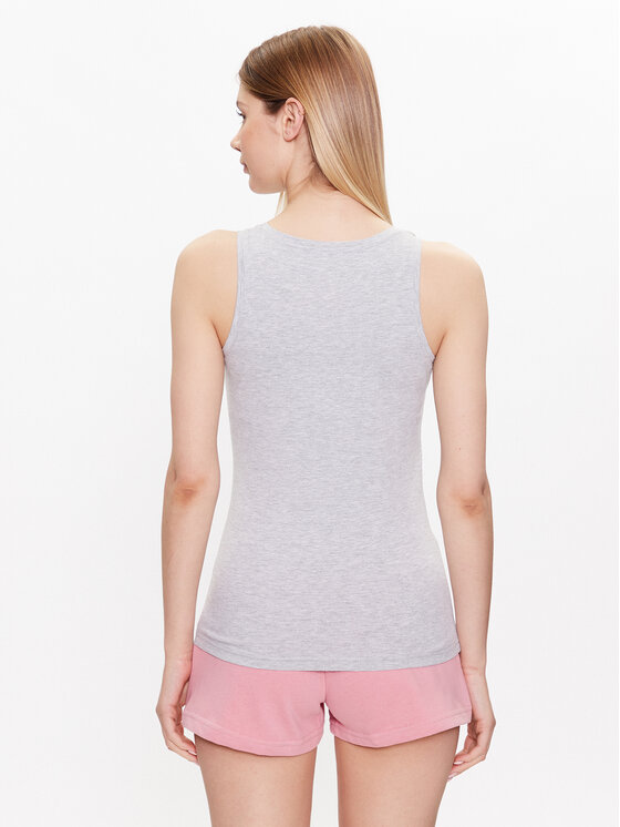 4F 4F Top 4FSS23TTSHF581 Grau Regular Fit