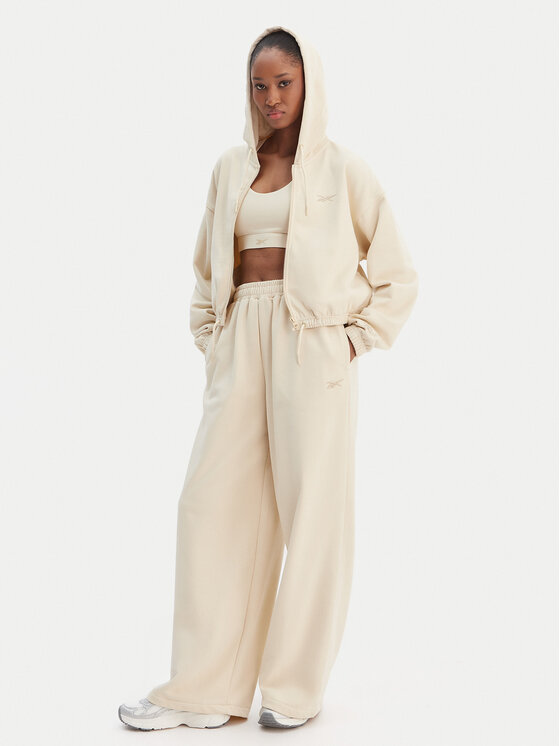 Reebok Reebok Majica dugih rukava Reebok x Ewa Chodakowska Marti RK25620CCW Bež Regular Fit