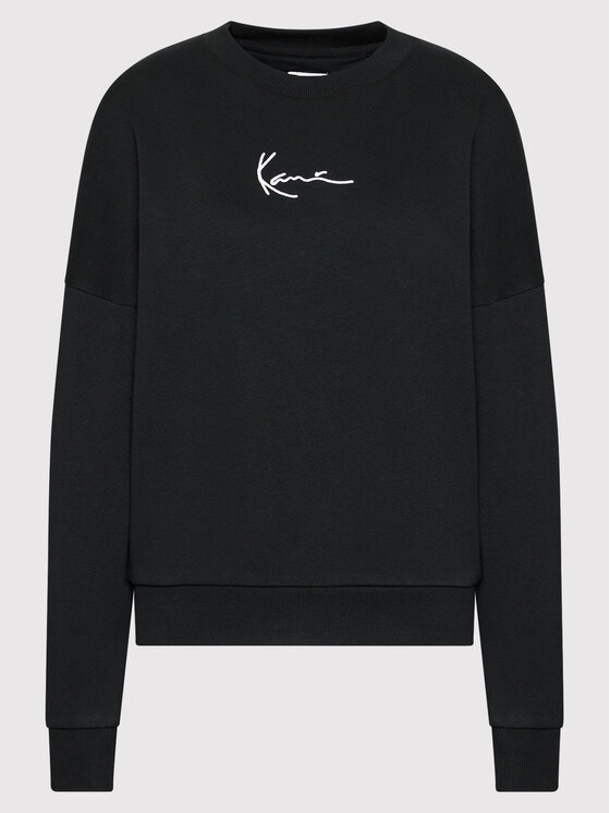 Karl Kani Karl Kani Felpa Small Signature 6129362 Nero Relaxed Fit