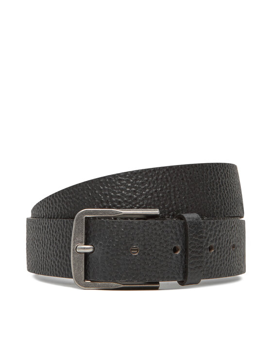 Pasek Męski Calvin Klein Jeans, Czarny, Classic Flat 35Mm LV04G7022G