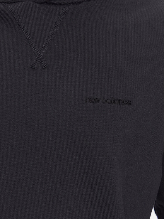 New Balance New Balance Μπλούζα Athletics Nature State MT23565 Μαύρο Relaxed Fit
