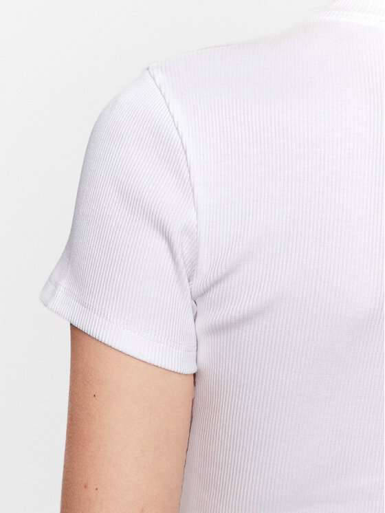 HUGO HUGO Tricou Deluisa 50489120 Alb Slim Fit