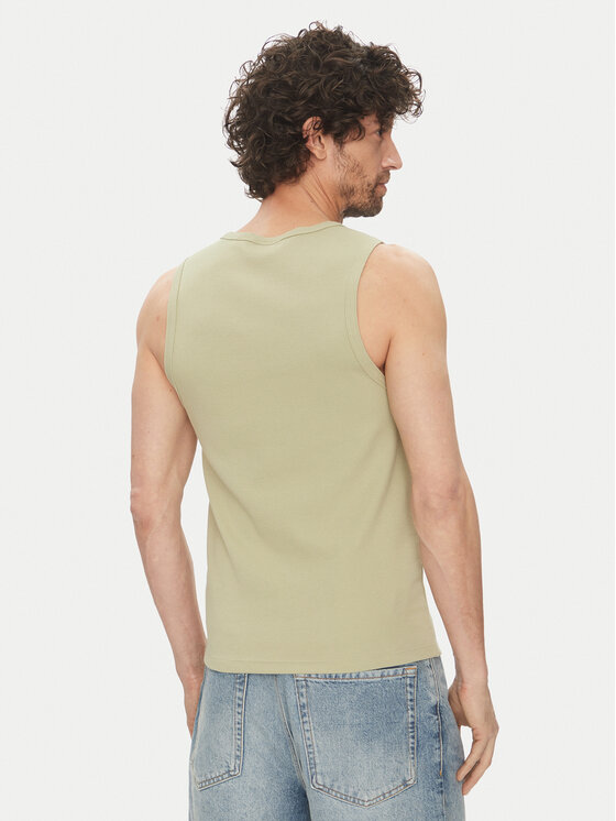 HUGO HUGO Tank top Dapota 50542089 Zelena Slim Fit