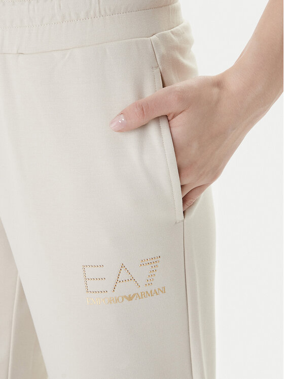 EA7 Emporio Armani EA7 Emporio Armani Teplákové nohavice 8NTP66 TJ9RZ U1088 Béžová Regular Fit
