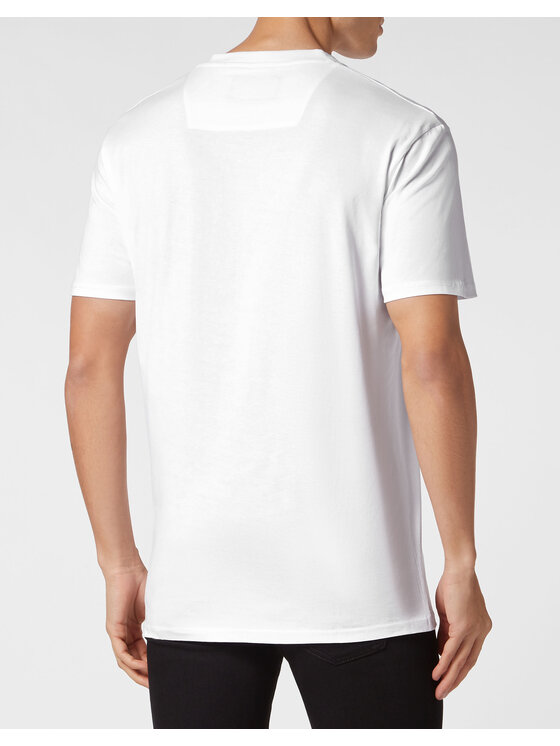 PHILIPP PLEIN PHILIPP PLEIN T-Shirt 15491 Biały Regular Fit