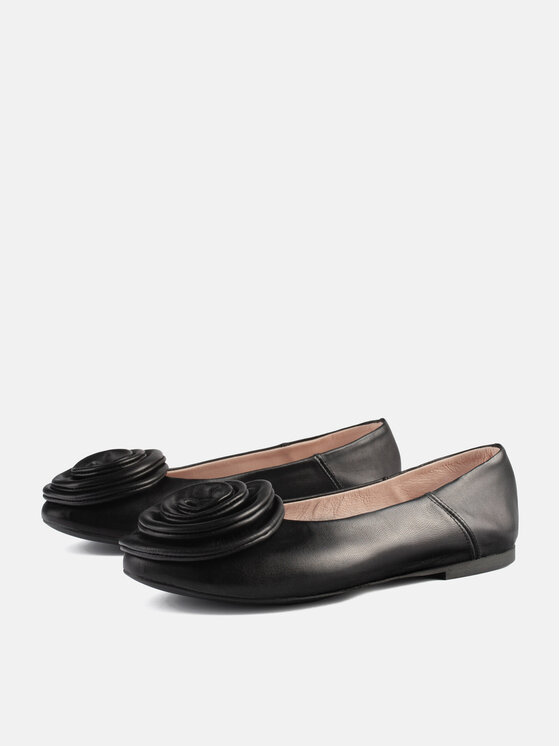 L37 L37 Ballerine WILD ROSES Nero