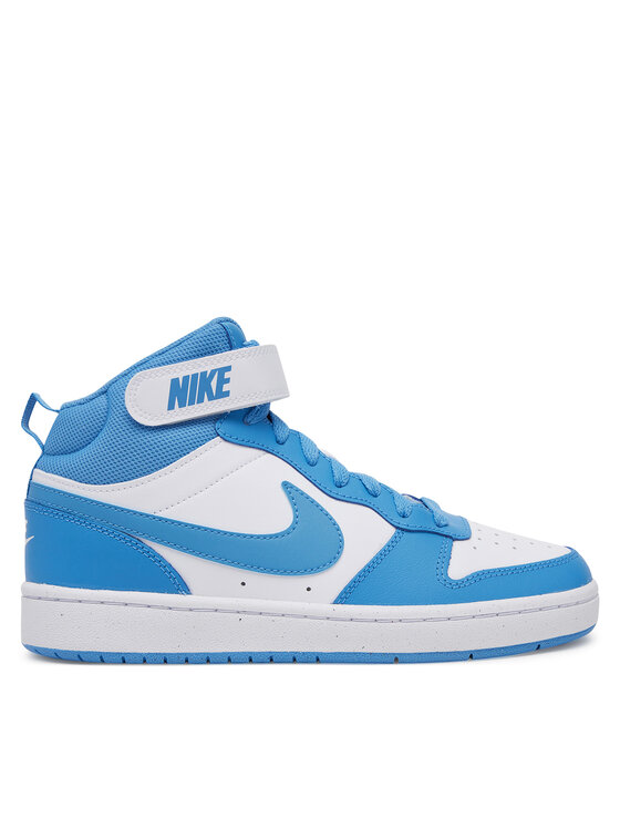 Nike Nike Снікерcи Court Borough Mid 2 (GS) CD7782 Голубий